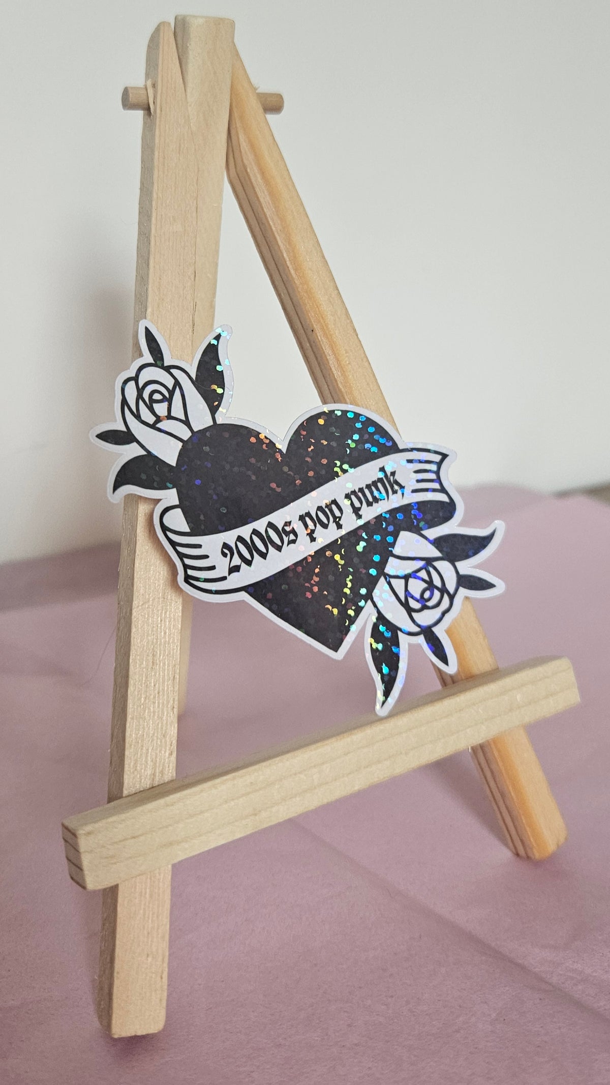 '2000s Pop Punk' Holographic Sticker