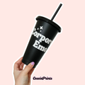 'Corporate Goth'/'Corporate Emo' Black 24oz Cold Cup