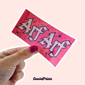 'Arf Arf' Holographic Sticker
