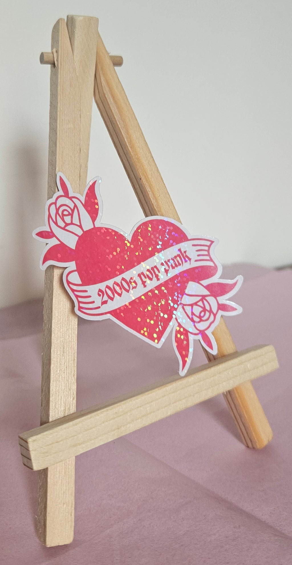 '2000s Pop Punk' Holographic Sticker