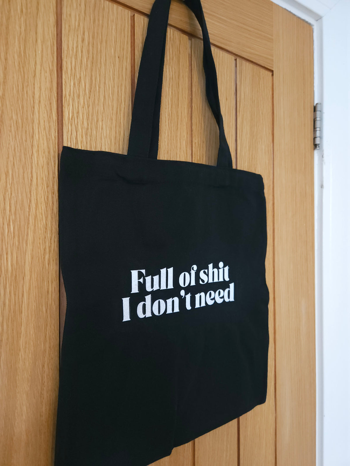 'Full of Shit' Canvas Tote Bag