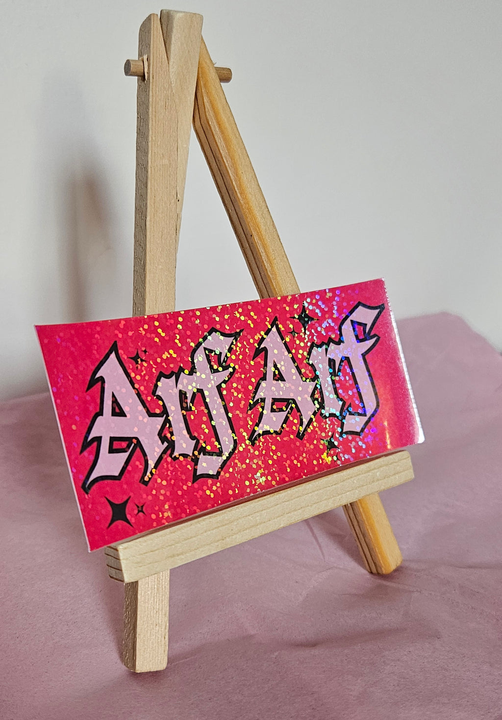 'Arf Arf' Holographic Sticker