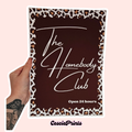 'The Homebody Club' Brown A4 Wall Art Print