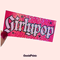'Girlypop' Holographic Sticker