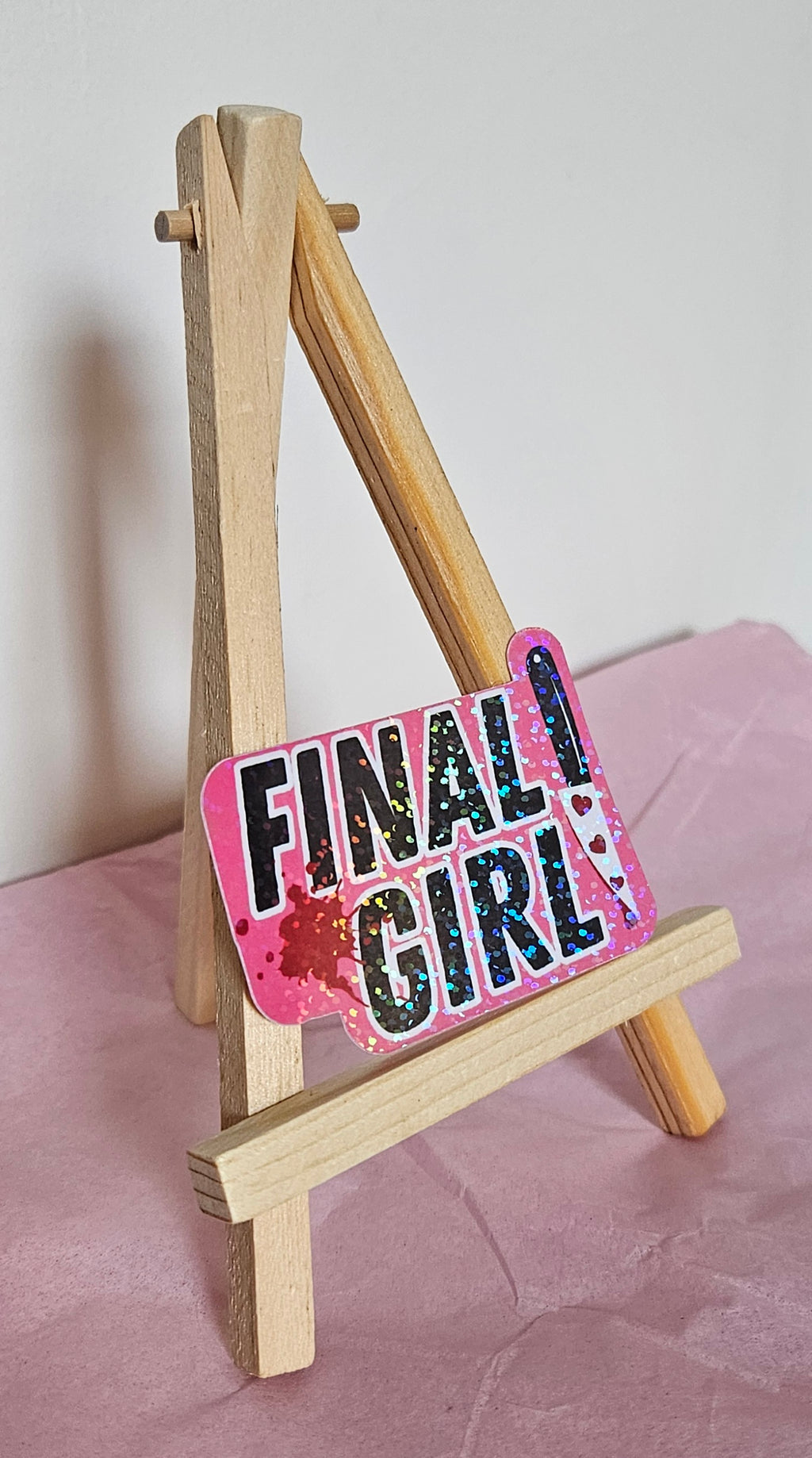 'Final Girl' Holographic Sticker