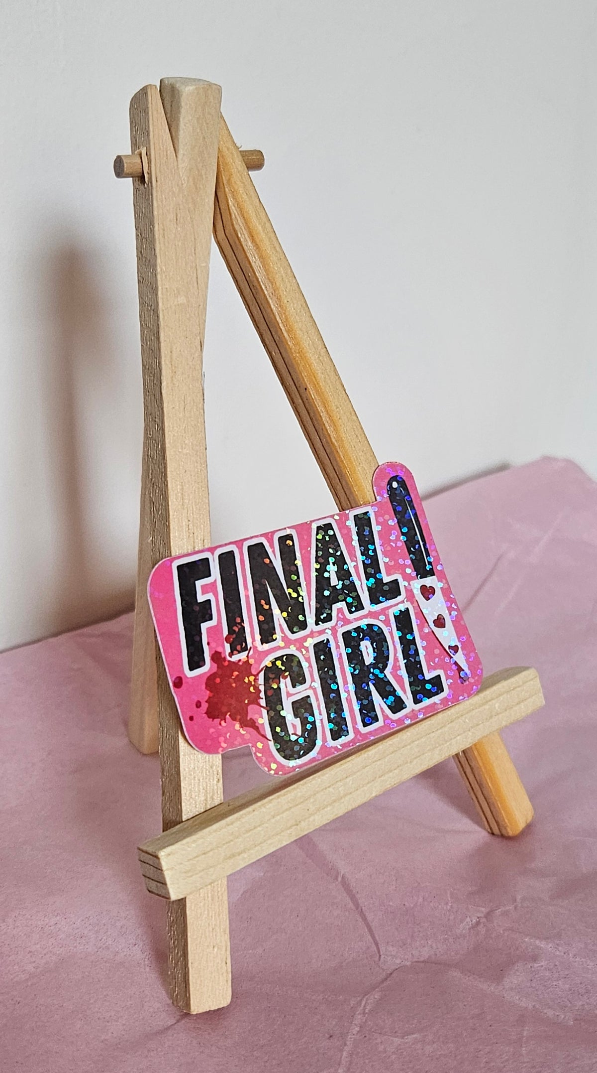'Final Girl' Holographic Sticker